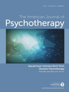 American Journal of Psychotherapy In Advance (doi: 10.1176/appi.psychotherapy.20240032)